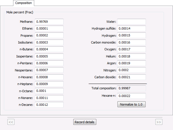 Composition Property Page